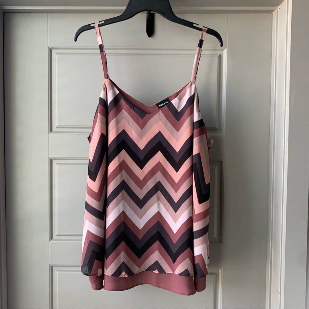 Torrid Layered Cami Blouse